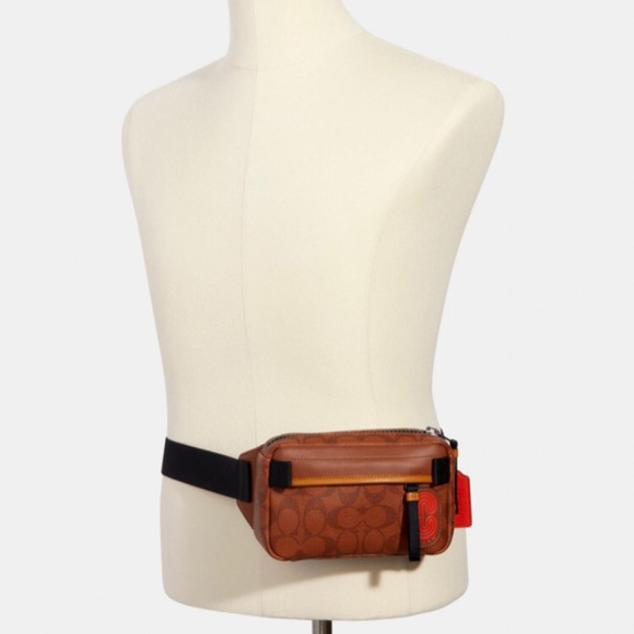 coach mini edge belt bag